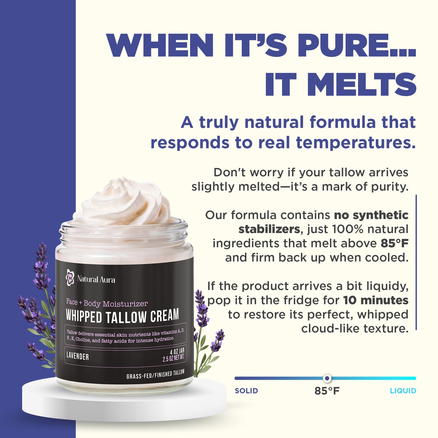Natural Aura Beef Tallow